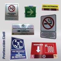 Señalamientos de Protección Civil